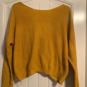 Mustard Sweater